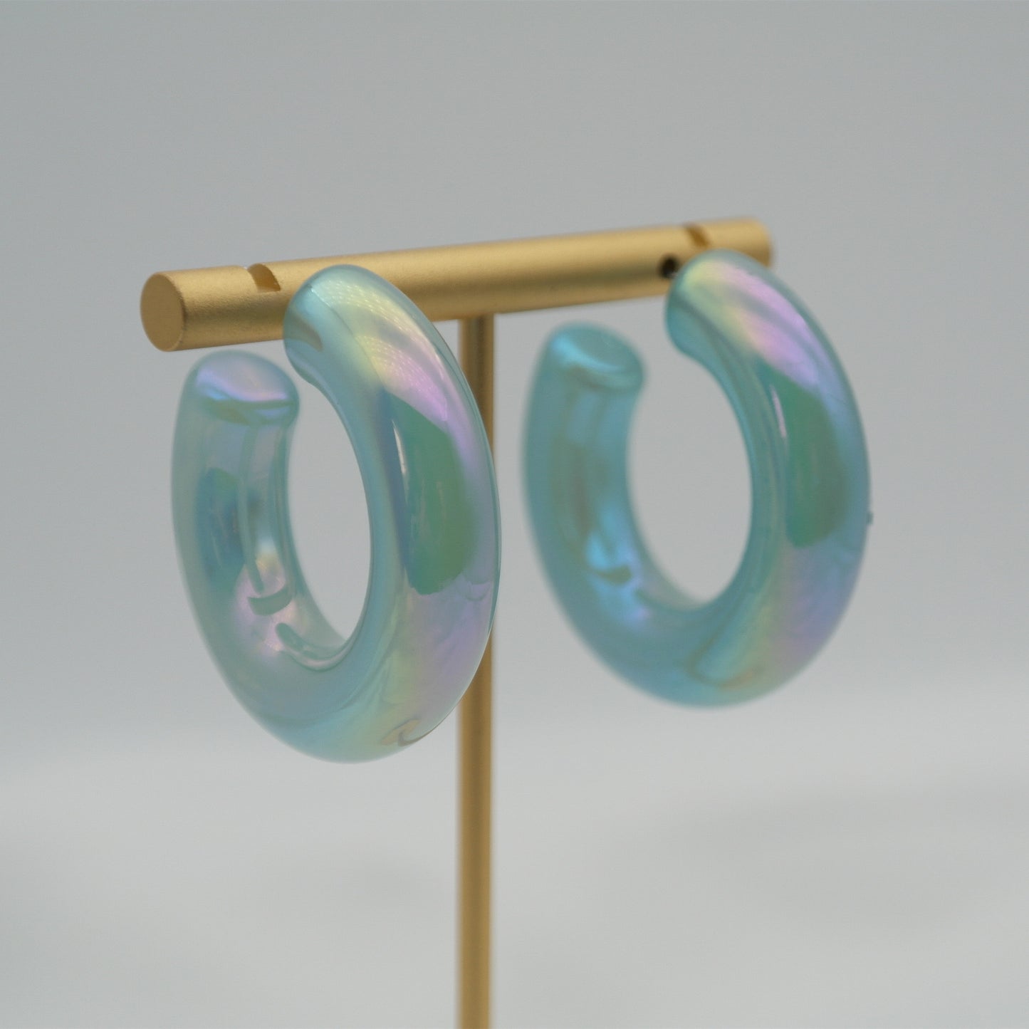 Acrylic Circle Earring