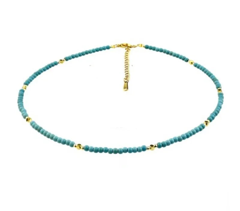 Turquoise Beaded