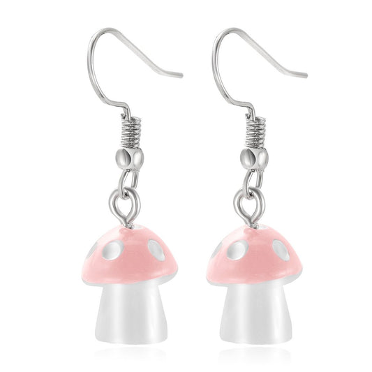 Mushroom Earrings